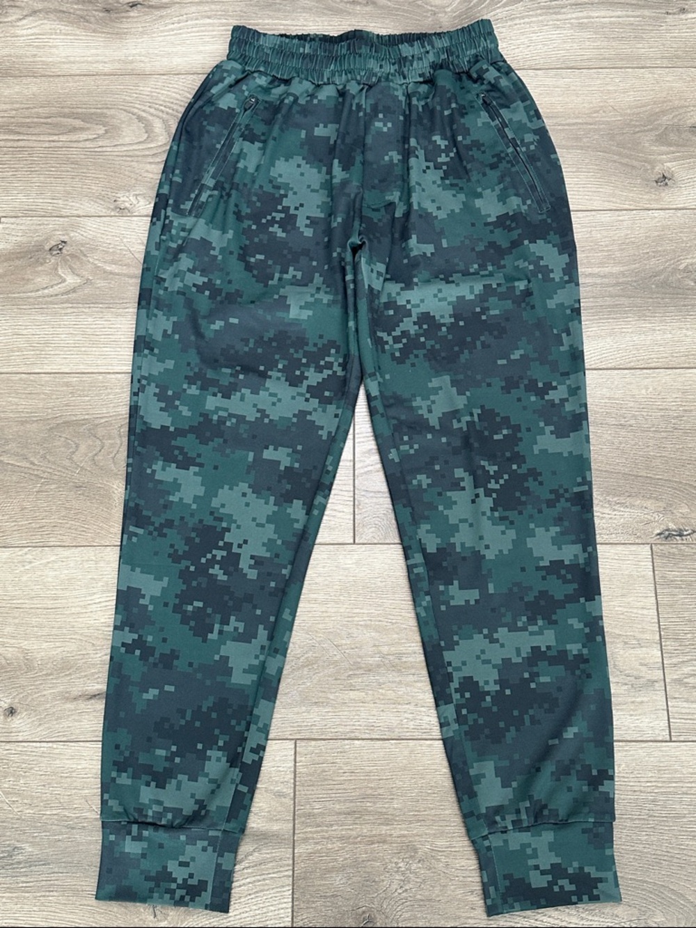 Barbell Apparel Ultralight Jogger Pants Green Digital Camo Size Small